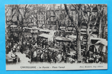 Postcard PC Carcassonne 1910-1920 France